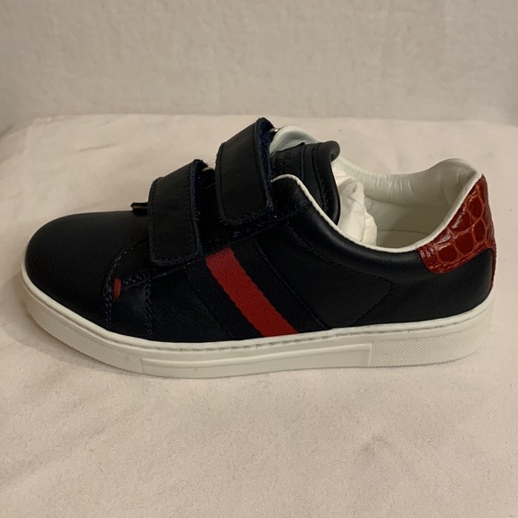 Gucci Kids Sneakers - Black and Red - Picture 10 of 16